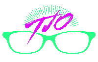 Glasses Tjo Sticker by sugarbitz