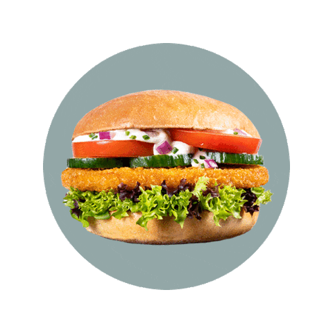 Vegan Burger Sticker by Swing Kitchen