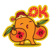 Chinese New Year Thank You Sticker by Nippon Paint Malaysia
