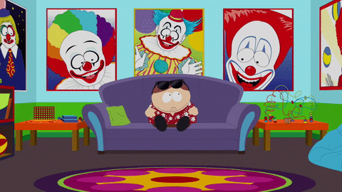 scared eric cartman GIF by South Park 