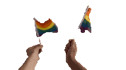onceuponajrny rainbow pride lgbt lgbtq Sticker