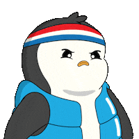 Excited Lets Go Sticker by Pudgy Penguins