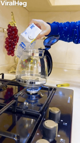 Coffee Decanter Breaks Over Burner