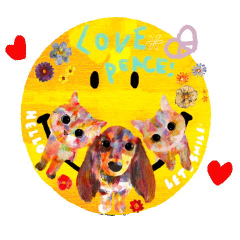 Peace Smile Sticker