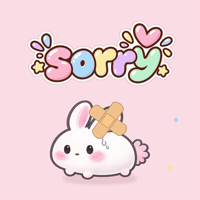 Sad Bunny GIF by tururi