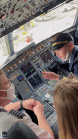 Pilot Treats 7-Year-Old Aviation Enthusiast to Tour of Cockpit