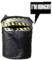 Hungry Bin Sticker