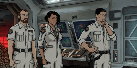 angry fight GIF by Archer