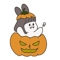 Trick Or Treat Halloween Sticker