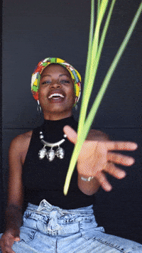 Happy Black Girl GIF by Fanm Djanm