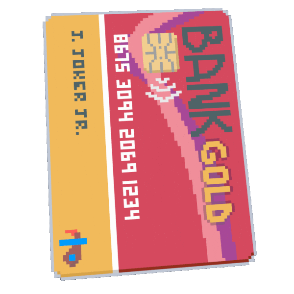 Credit Card Loop Sticker by Xbox