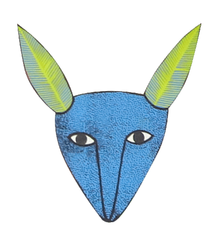 RohinaT giphyupload art fox curious Sticker