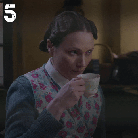 Anna Madeley Tea GIF by Channel5UK