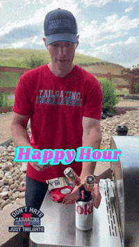 Happy Hour Drinking GIF by Tailgating Challenge