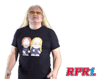 RPR1_Original comedy rocker weinen rpr1 Sticker