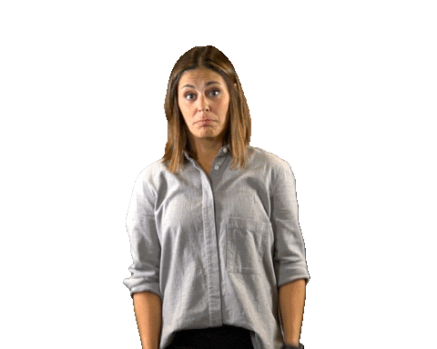 nothing brunette Sticker by ProSiebenSat.1