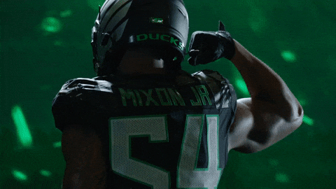 Oregon Football GIF by GoDucks