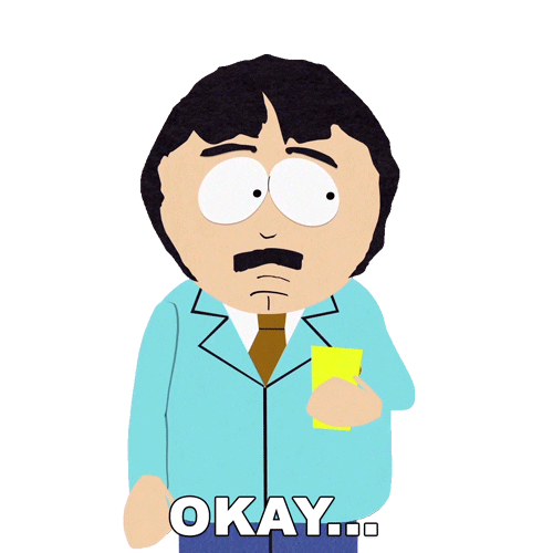 Randy Marsh Ok Sticker by South Park