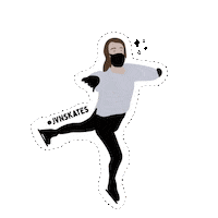 Netflix Skate Sticker by Tracey Hoyng