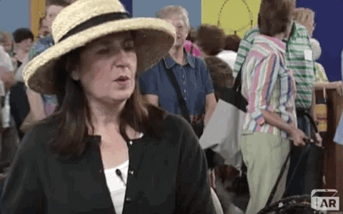 Good News Reaction GIF by ANTIQUES ROADSHOW | PBS