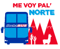 Flechabus travel vacation trip argentina Sticker