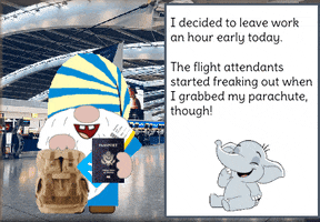 Leaving On A Jet Plane Gnome GIF