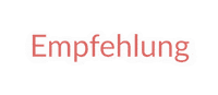 Check Empfehlung Sticker by Martina Rathke