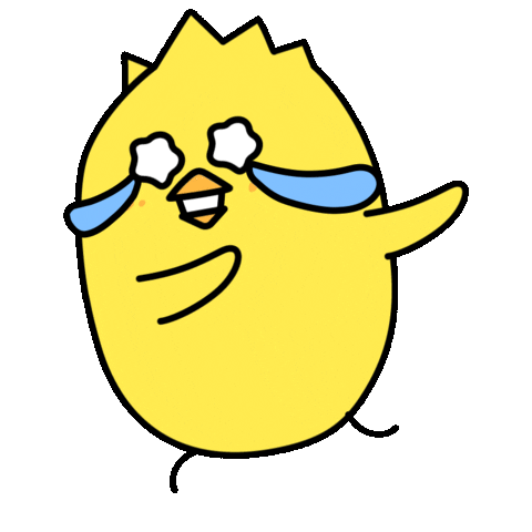 Sad Run Sticker by chickpts