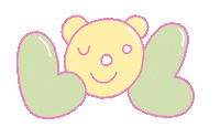 Bear Lettering Sticker by nonolottie