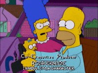 homer simpson laughing GIF