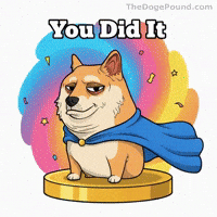 Proud Of You Good Job GIF by Doge Pound