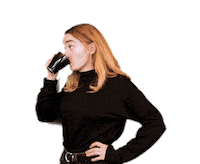Coffee Sip Sticker by PMI- Performance Marketing Institut