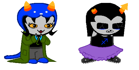 Nepeta Leijon Equius Zahhak Sticker