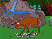 angry bart simpson GIF