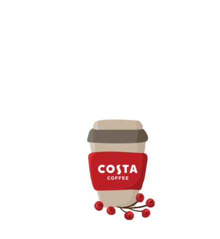 Coffee Time Autumn Sticker by Costa Coffee Polska