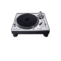 Record Player Dj Sticker by Club 77