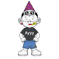 Animated Gif Party Time Sticker by Zhot