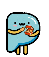 Fast Food Eating Sticker by Partipost