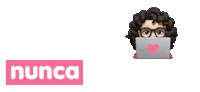 Work Apple Sticker by Bel Diniz