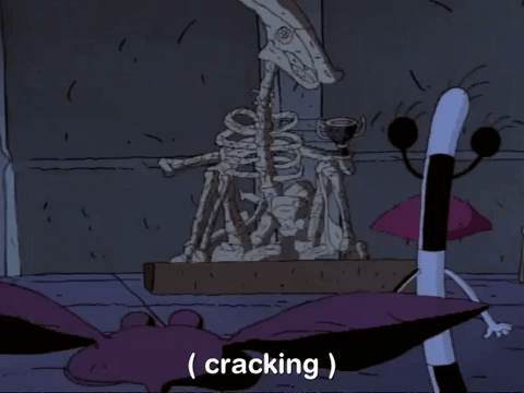 nickrewind giphydvr nicksplat aaahh real monsters giphyarm014 GIF