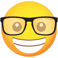 GUNNAROptiks gaming emoji glasses frames Sticker
