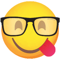 GUNNAROptiks gaming emoji glasses frames Sticker