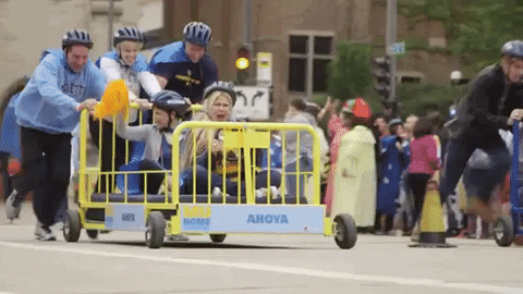 marquetteu giphygifmaker homecoming marquette bedraces GIF