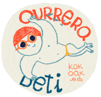 Swim Go Sticker by KOKOAK Eider Eibar