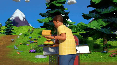 Dance Camping GIF by Moonbug