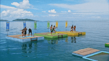 Water Challenge GIF by Survivor CBS