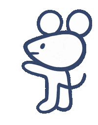 Mouse Souris Sticker by elodie shanta