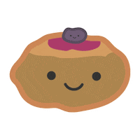davidnumeritos guatemala feria postre mollete Sticker