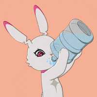 Drinking Water GIF by Fluffey