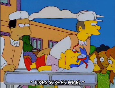 lisa simpson millhouse van houten GIF